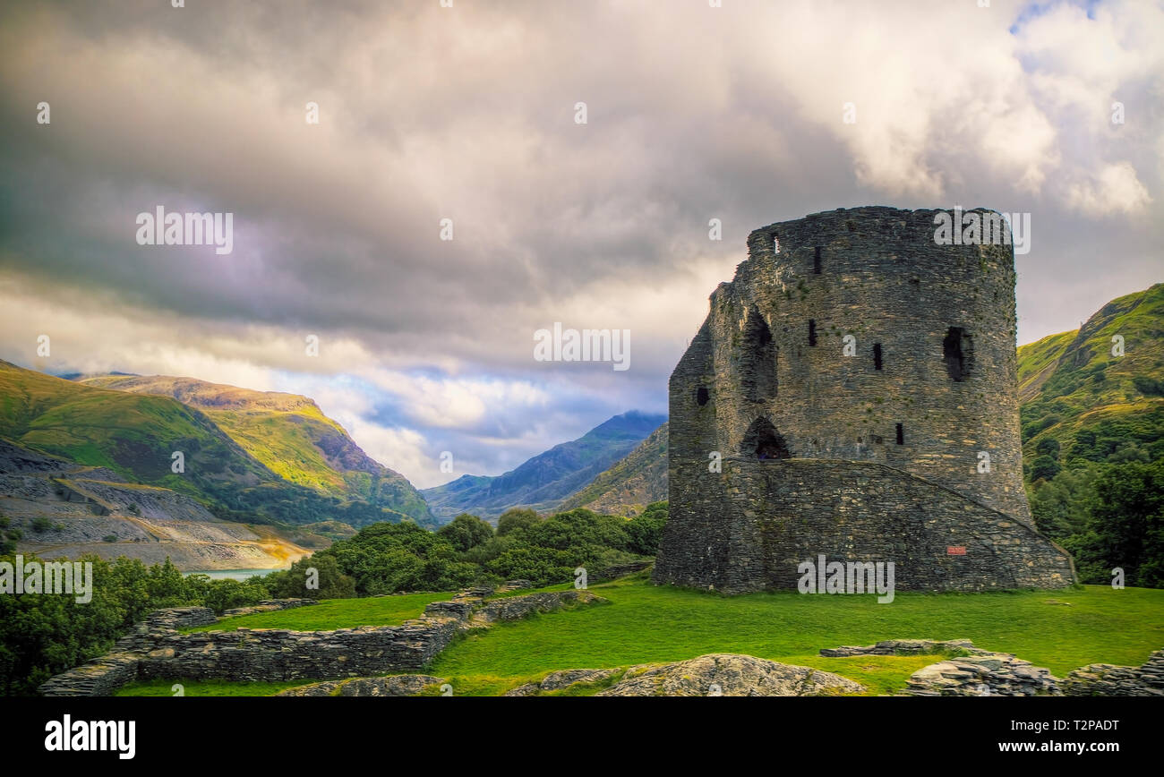 Un'immagine panoramica del punto di partenza il faro in Sud prosciutti del Devon. Foto Stock