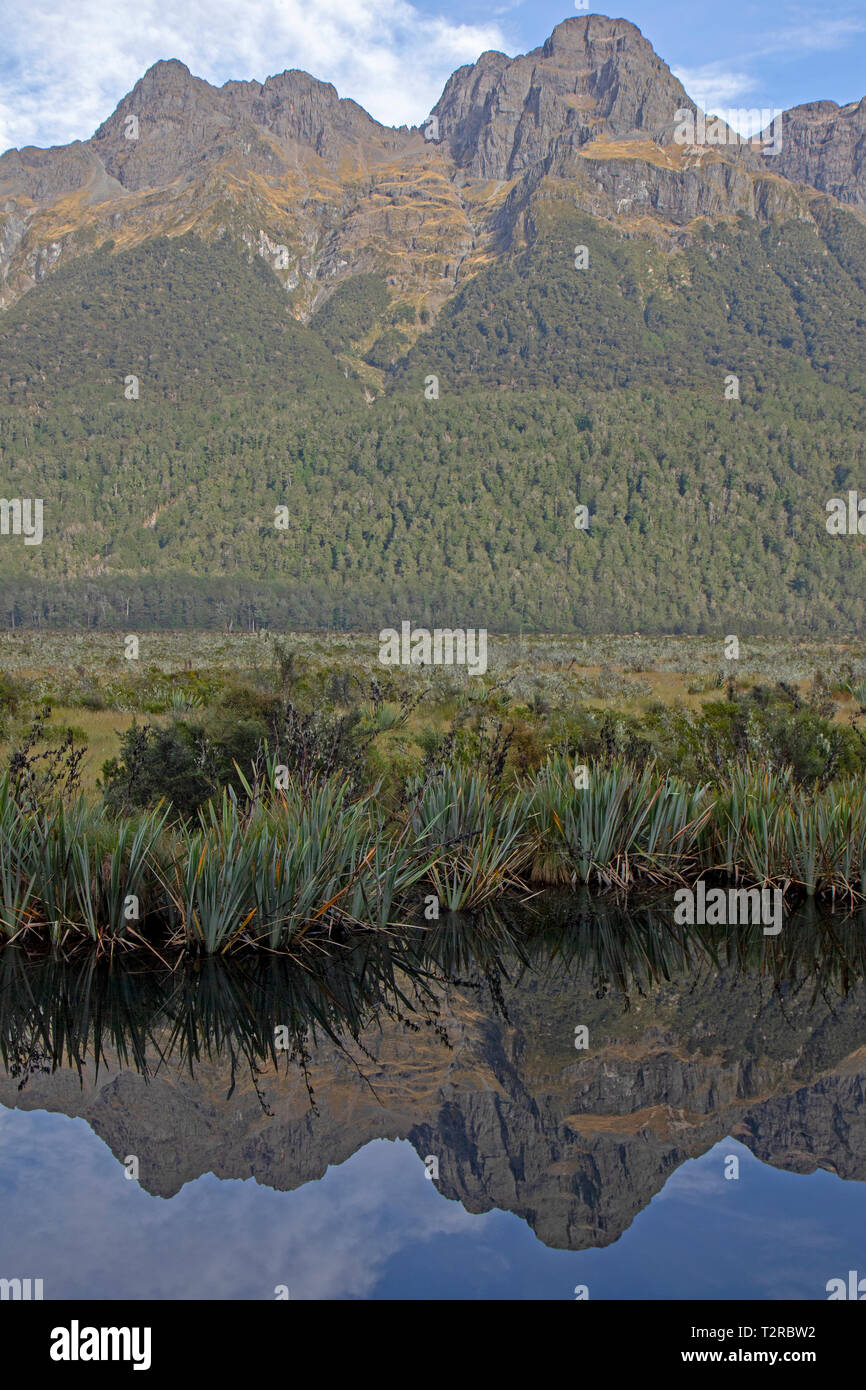 I Laghi Specchio Foto Stock