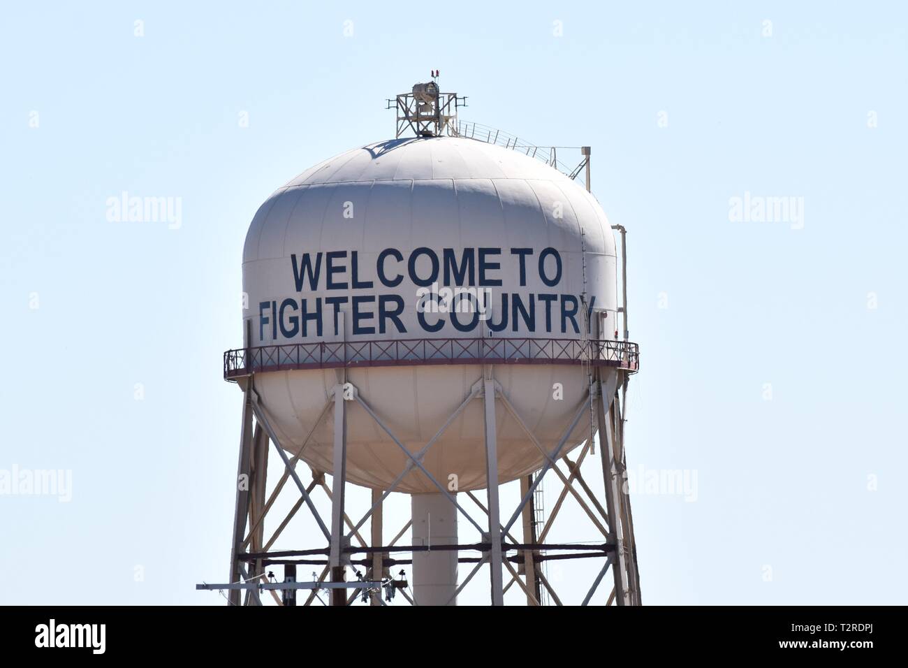 Water Tower a Luke Air Force Base Foto Stock