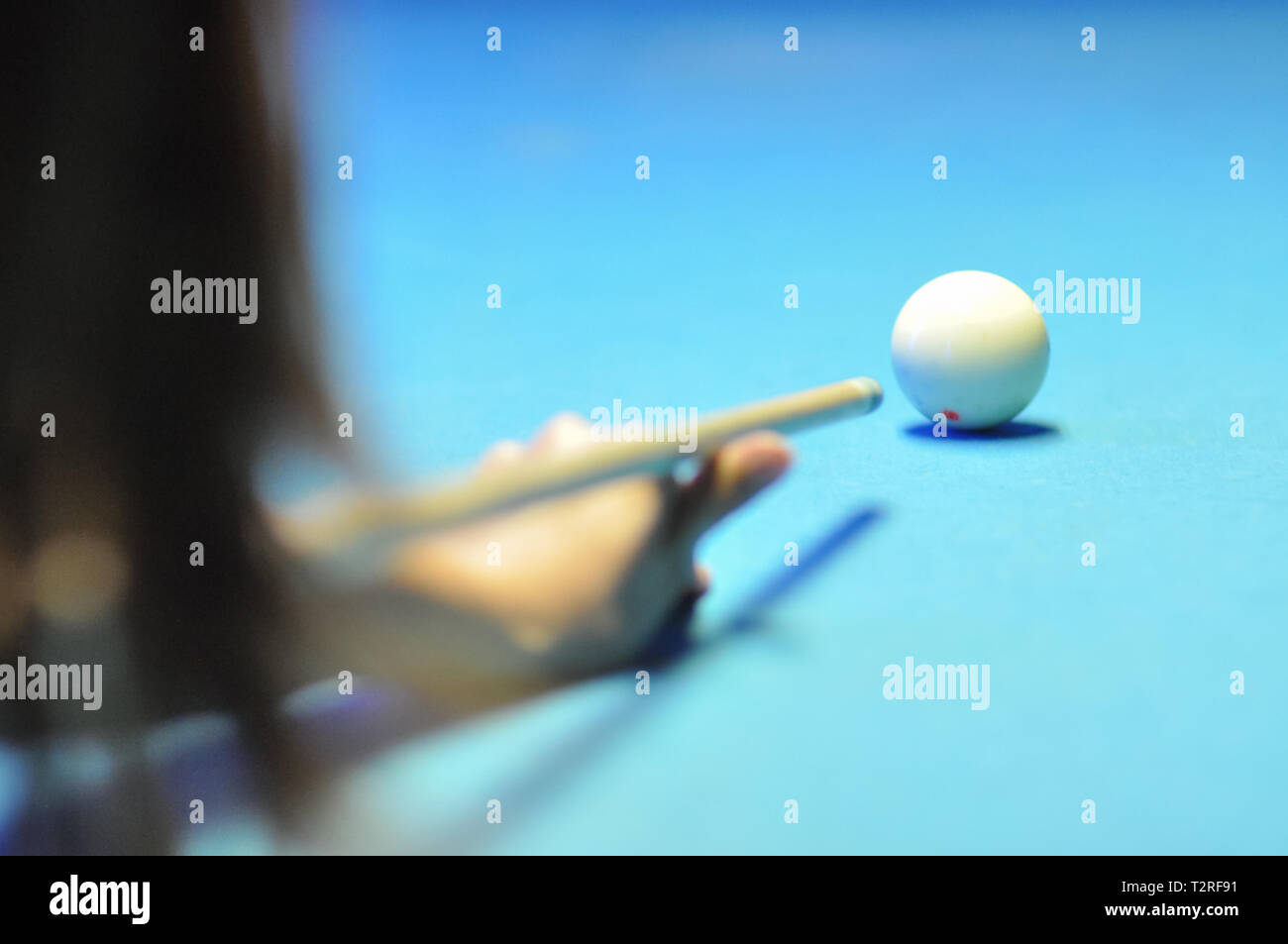 Snooker e pool Foto Stock