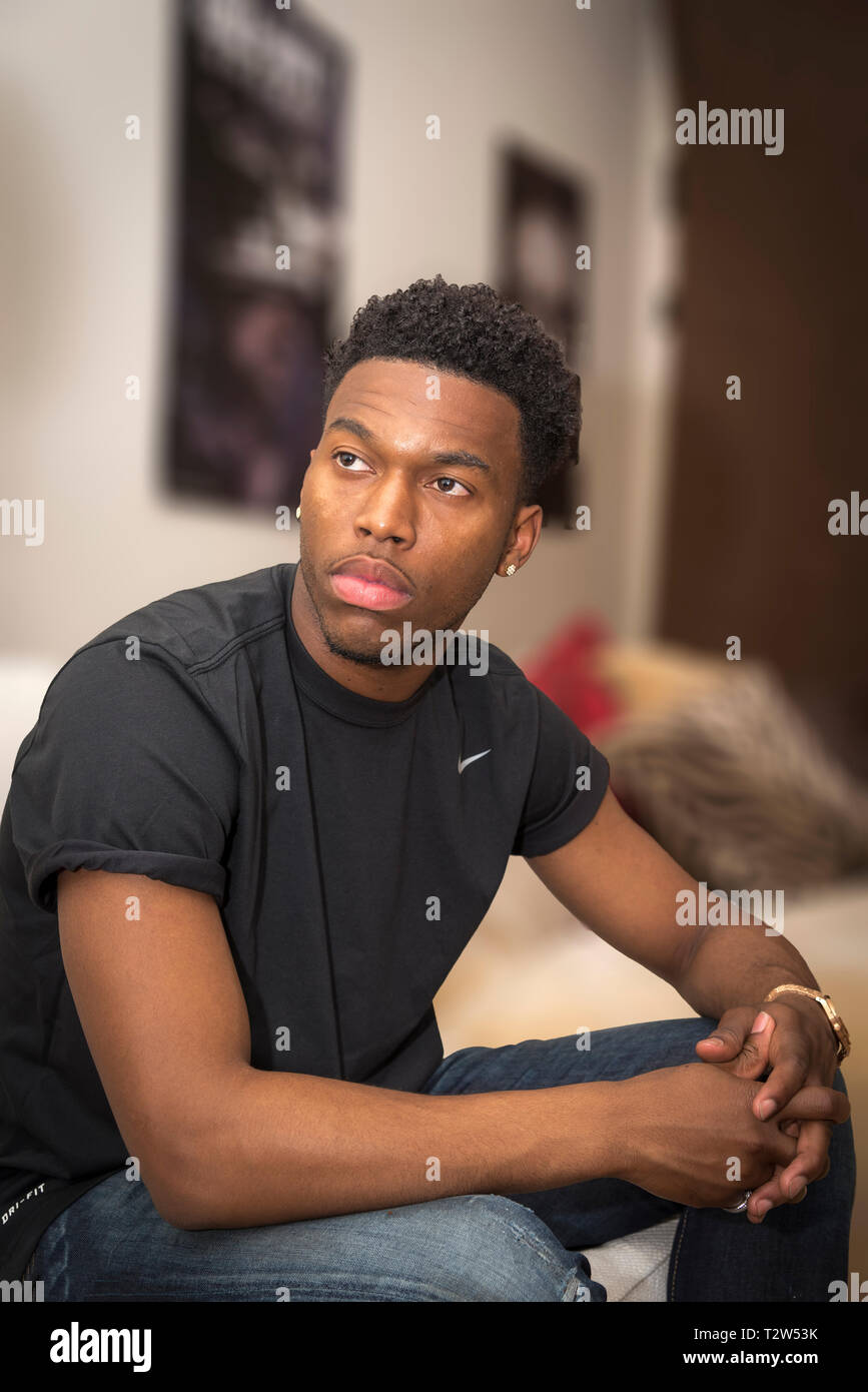 Daniel Sturridge Liverpool FC calciatore. Foto Stock