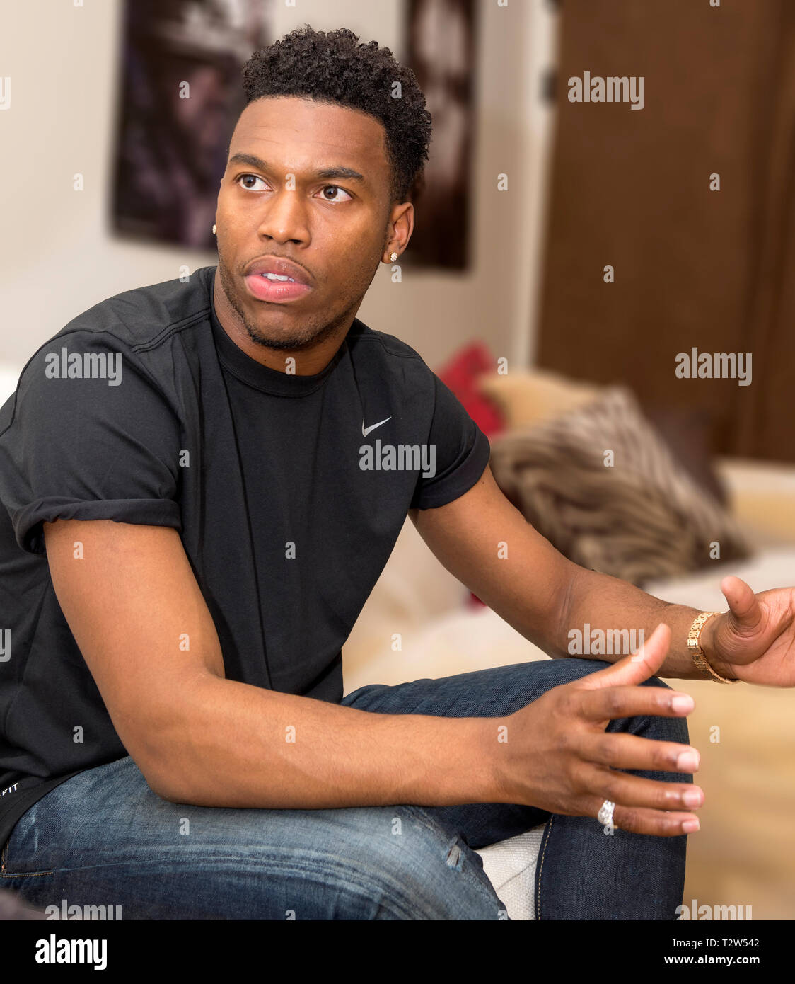 Daniel Sturridge Liverpool FC calciatore. Foto Stock