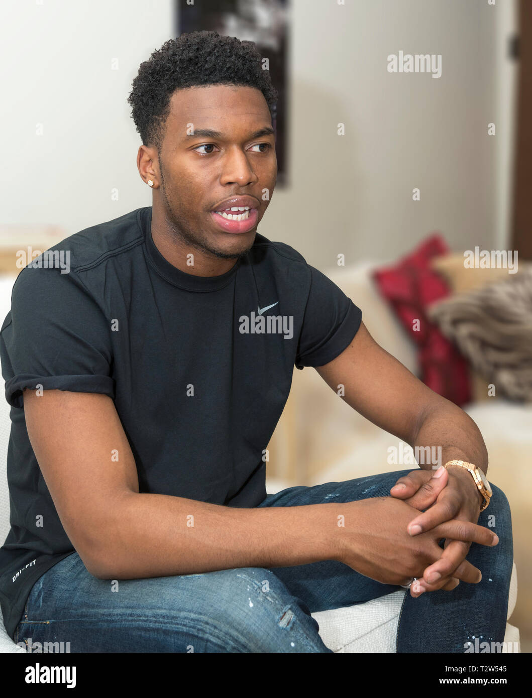 Daniel Sturridge Liverpool FC calciatore. Foto Stock
