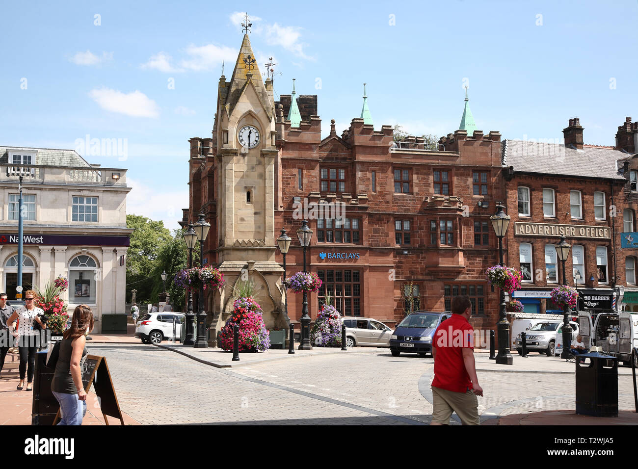 Penrith, Cumbria, Inghilterra Foto Stock