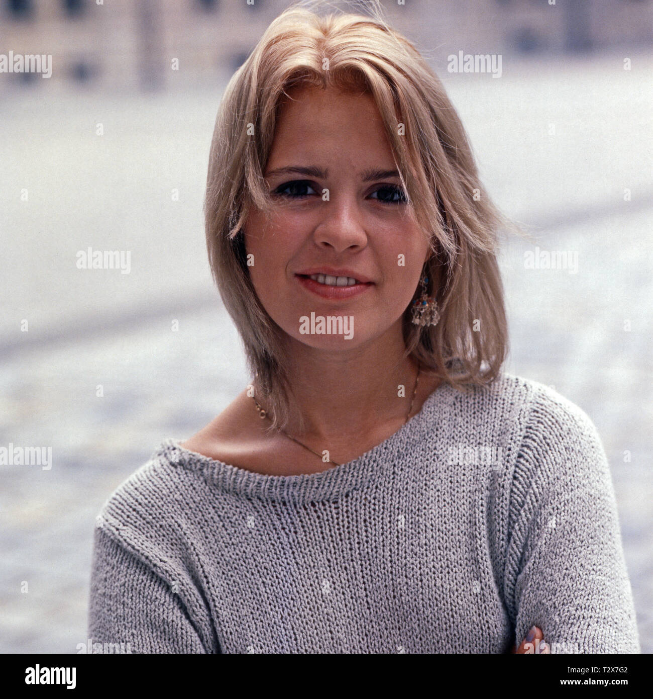 Susi Engl, deutsche Schauspielerin, Deutschland 1984. Foto Stock