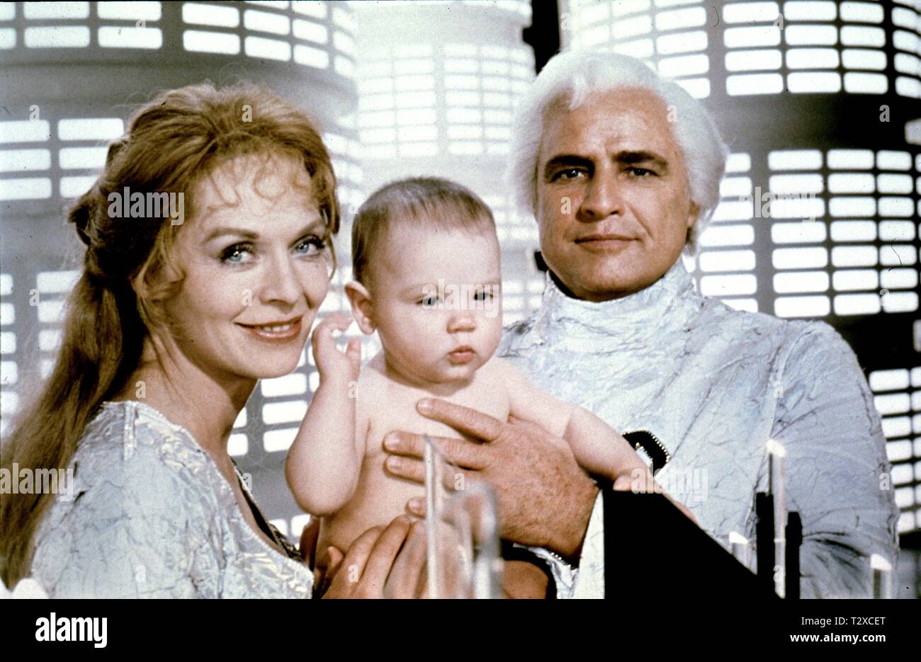 SUSANNAH YORK, Marlon Brando, Superman, 1978 Foto Stock