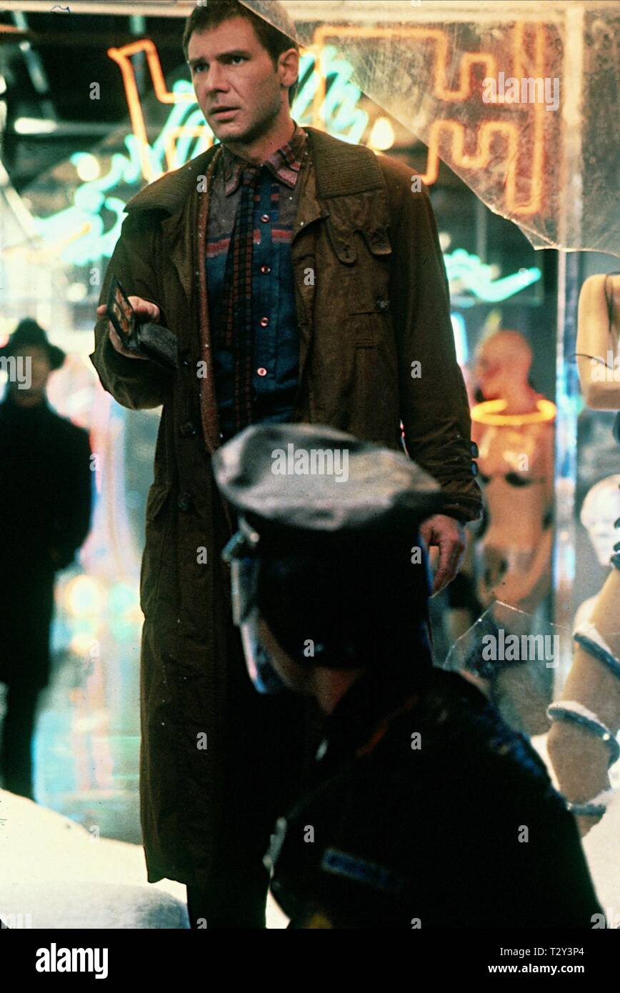 HARRISON FORD, BLADE RUNNER, 1982 Foto Stock