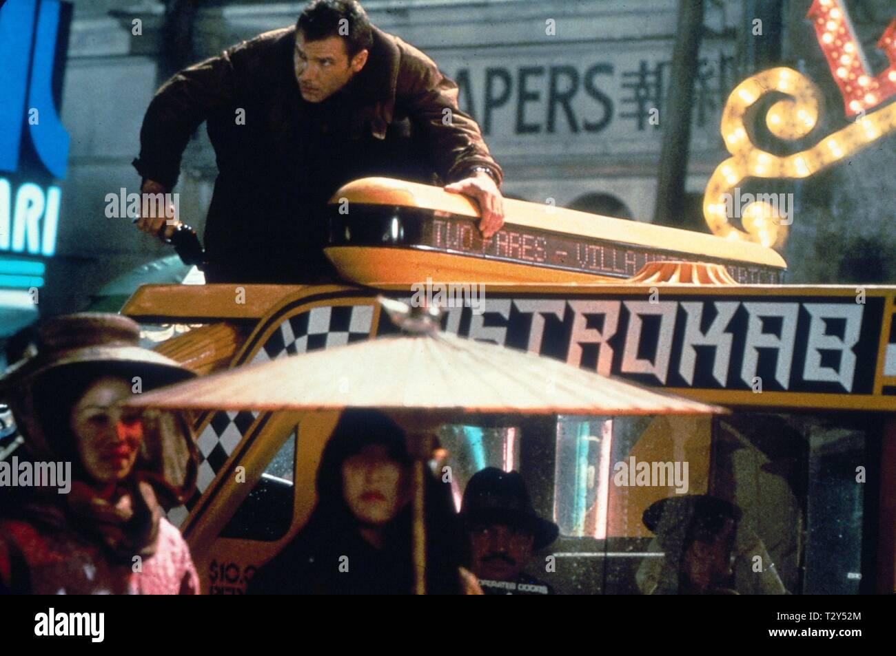 HARRISON FORD, BLADE RUNNER, 1982 Foto Stock