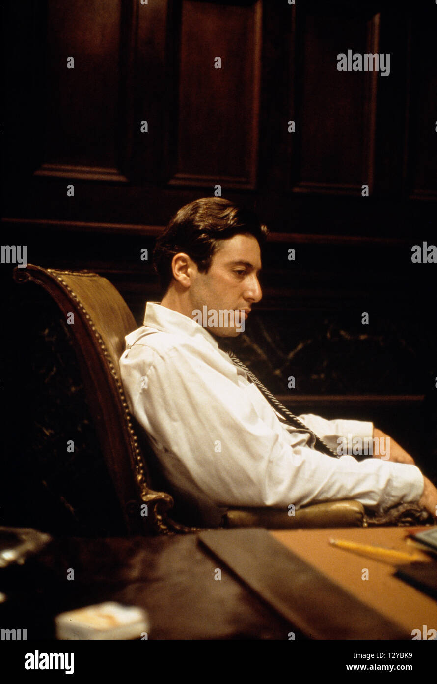 AL PACINO, il padrino, 1972 Foto Stock