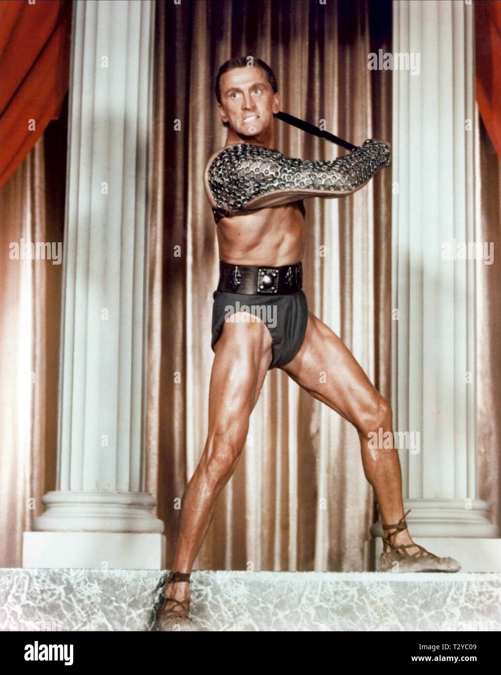 KIRK DOUGLAS, Spartaco, 1960 Foto Stock