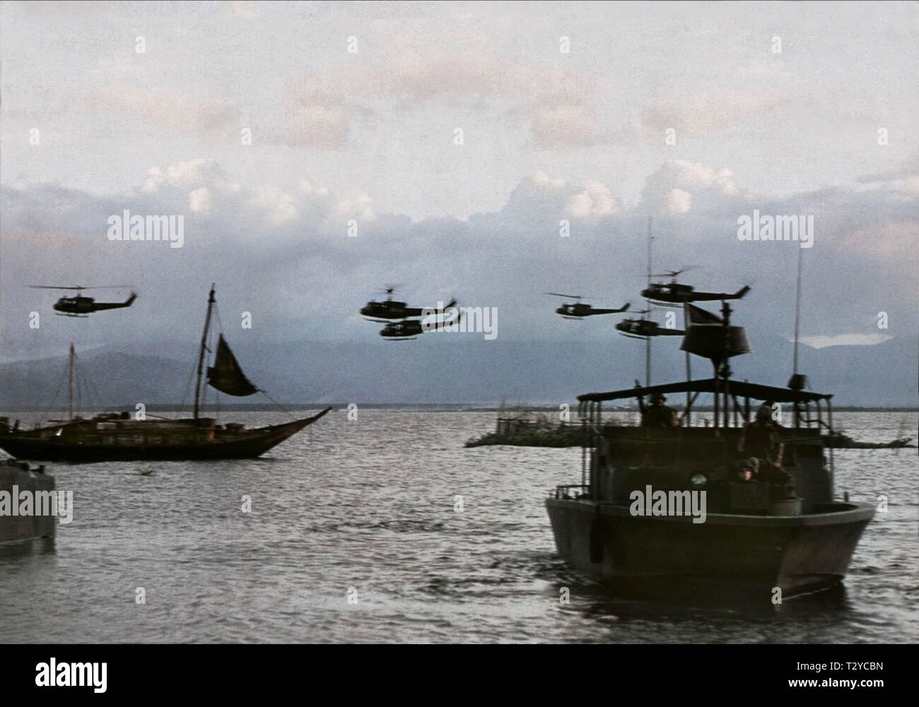 Scena generale, Apocalypse Now, 1979 Foto Stock