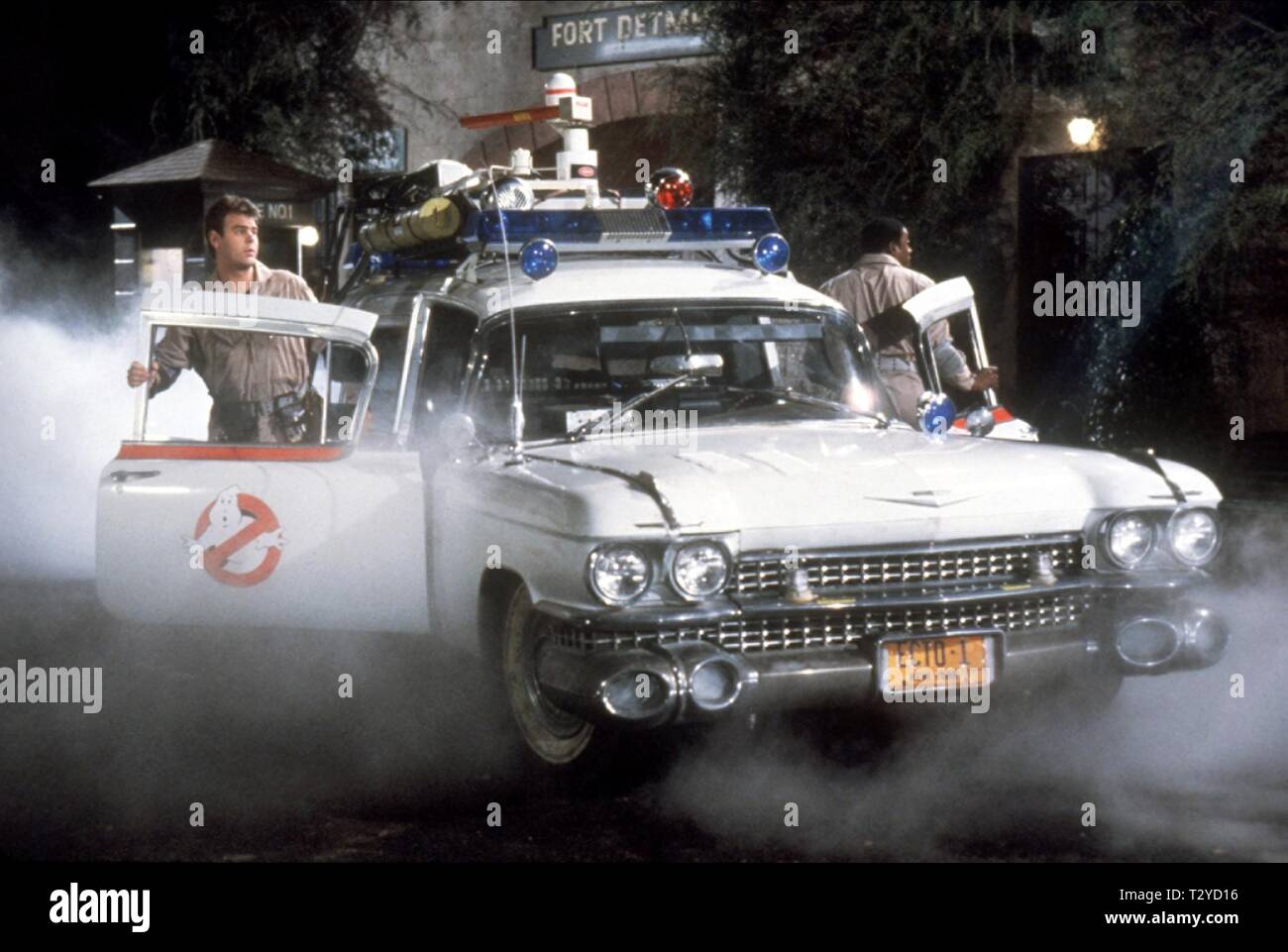 DAN AYKROYD, Ernie Hudson, Ghostbusters, 1984 Foto Stock