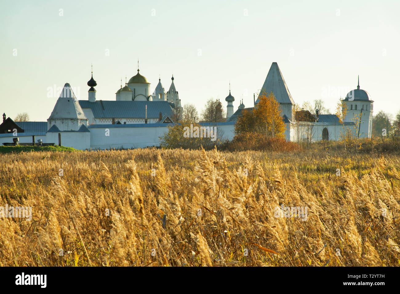 Santo intercessione (Pokrovsky) monastero a Suzdal'. La Russia Foto Stock