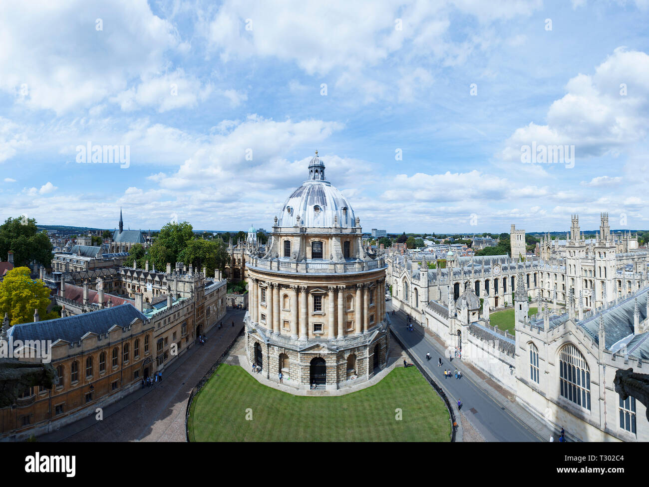 Radcliffe Camera, la Libreria di Bodleian, Oxford University Oxford Oxfordshire, England, Regno Unito Foto Stock