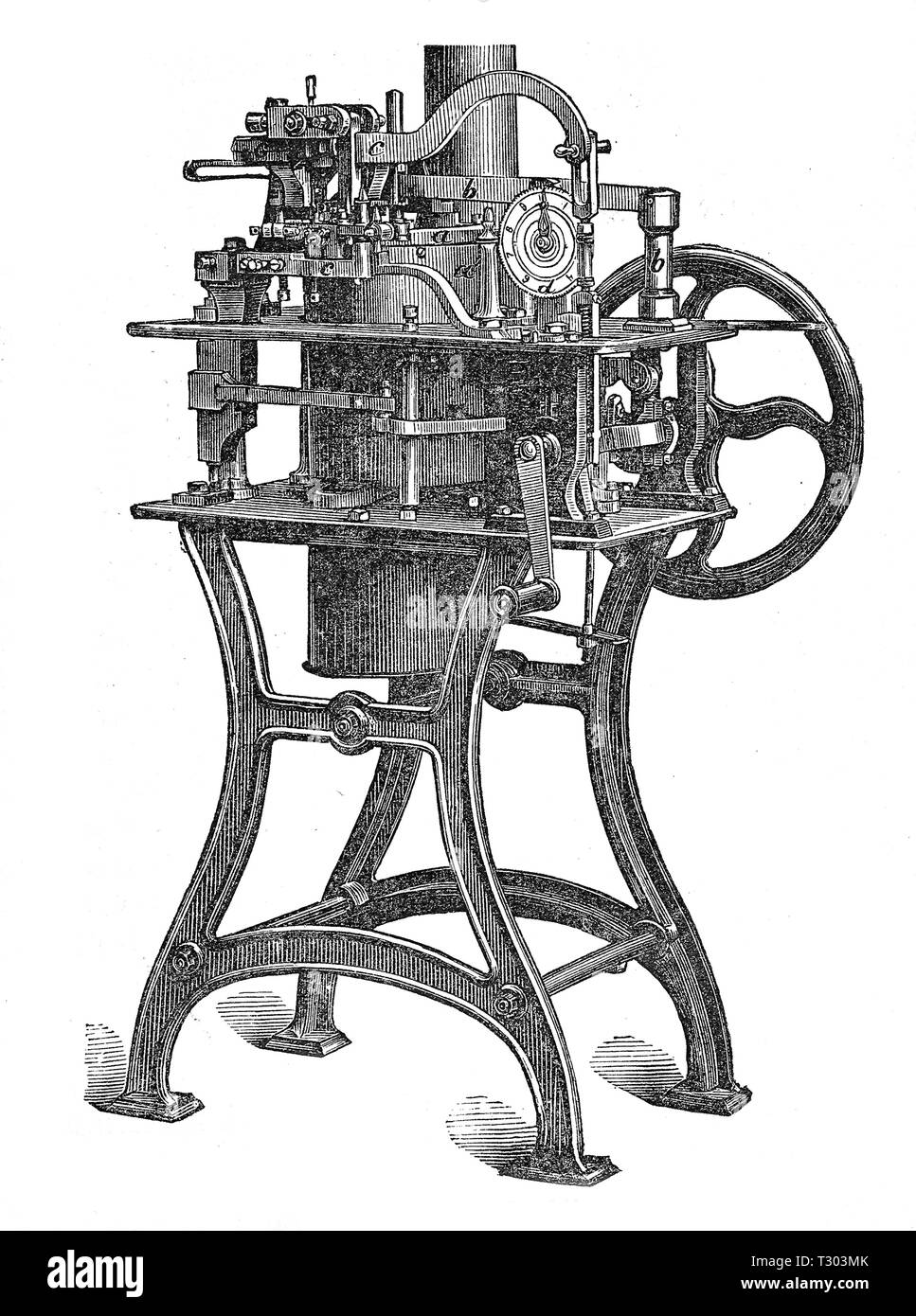 Il metallo processo di colata viene caratterizzato mediante forzatura del metallo fuso ad alta pressione in una cavità di stampo.La principale della pressofusione leghe sono: zinco, alluminio, magnesio, rame, piombo e stagno. Foto Stock