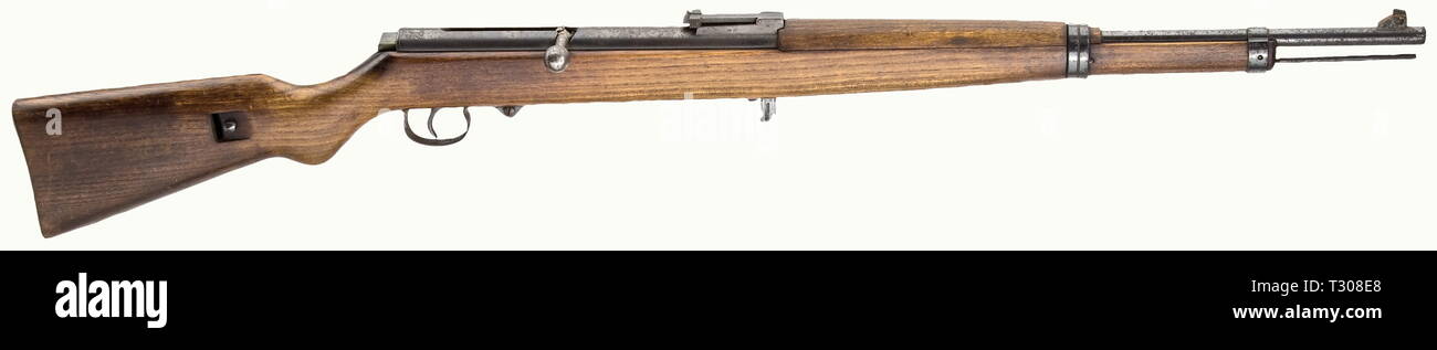 Armi di servizio, Germania fino al 1945, Haenel modello 33, air rifle per gruppi paramilitari di sport, calibro 4,45 mm, numero 14163, Editorial-Use-solo Foto Stock Armi di servizio, Germania fino al 1945, Haenel modello 33, air rifle per gruppi paramilitari di sport, calibro 4,45 mm, numero 14163, Editorial-Use-solo Foto Stock