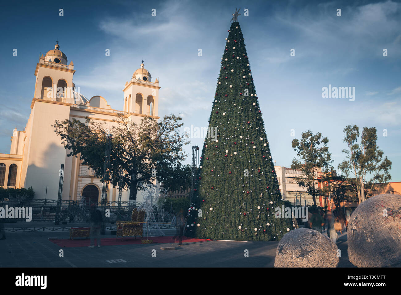 Cattedrale San Salvador. San Salvador El Salvador. Foto Stock