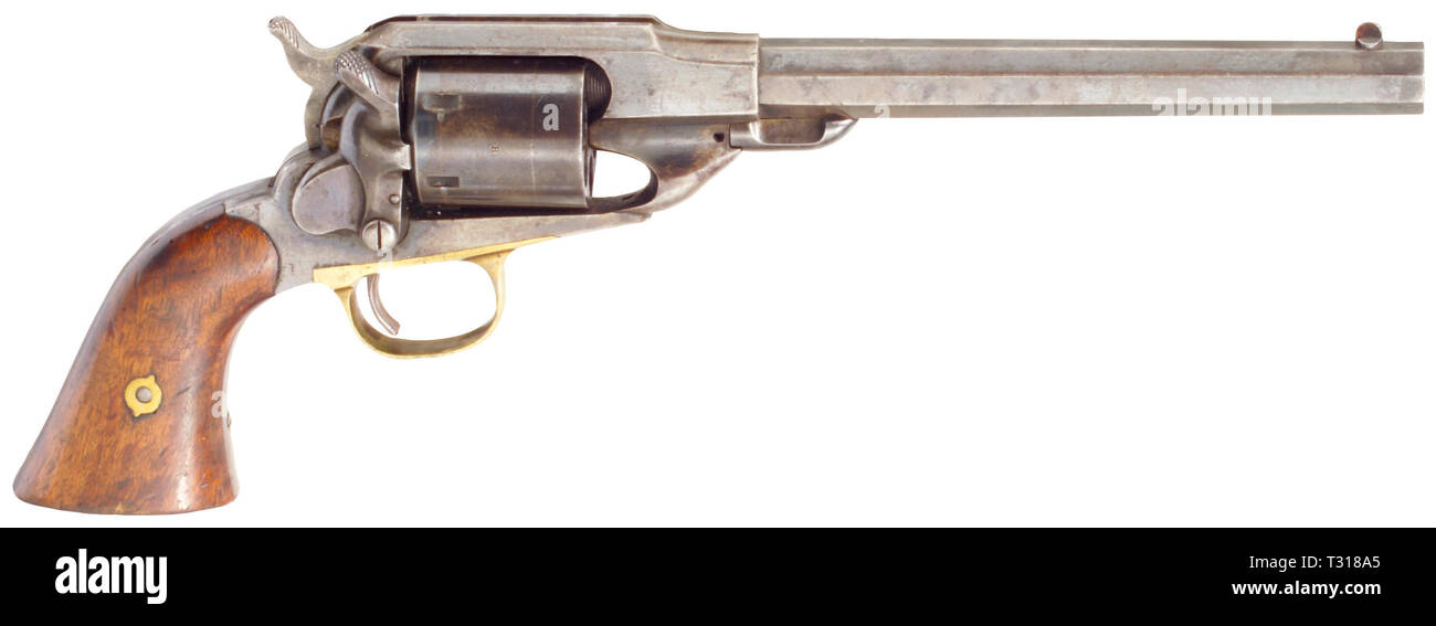 Armi di piccolo calibro, revolver, Remington New Model Army, pilota experinemtal modello, calibro .46, Additional-Rights-Clearance-Info-Not-Available Foto Stock
