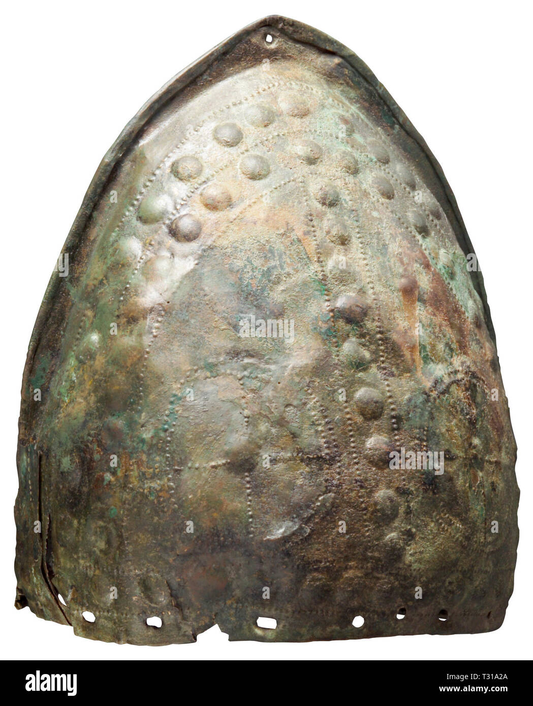 Caschi, elmetti preistorico, età del bronzo crested casco, Ungheria (?), xi / X secolo A.C. Additional-Rights-Clearance-Info-Not-Available Foto Stock