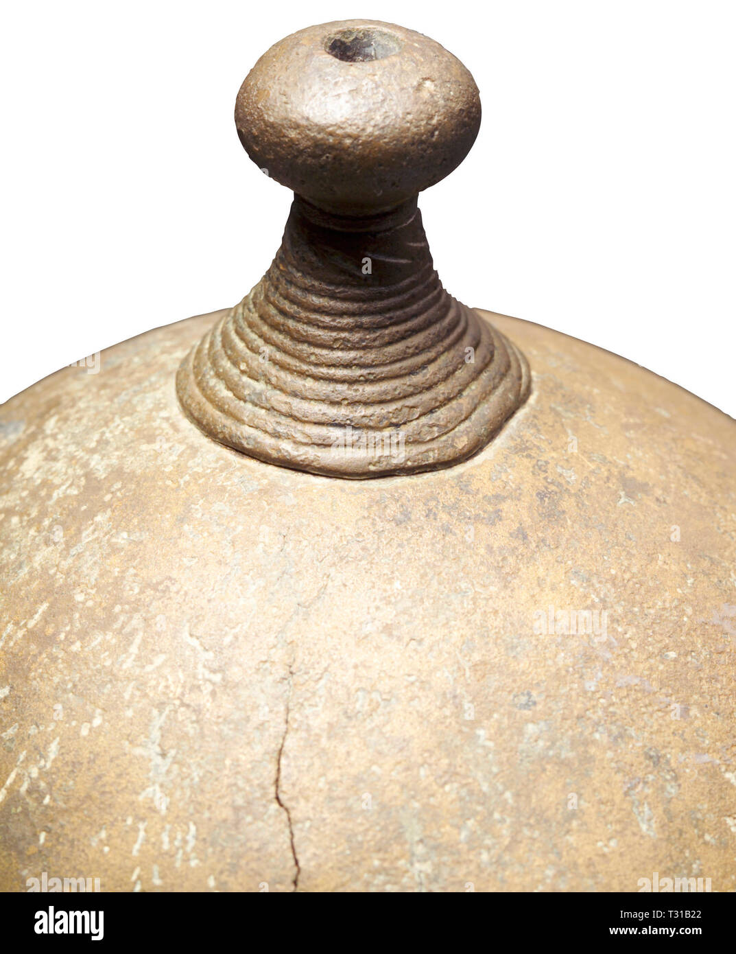 Caschi, elmetti preistorico, bell casco, bronzo, Hungian (?), circa 1000 BC, Additional-Rights-Clearance-Info-Not-Available Foto Stock