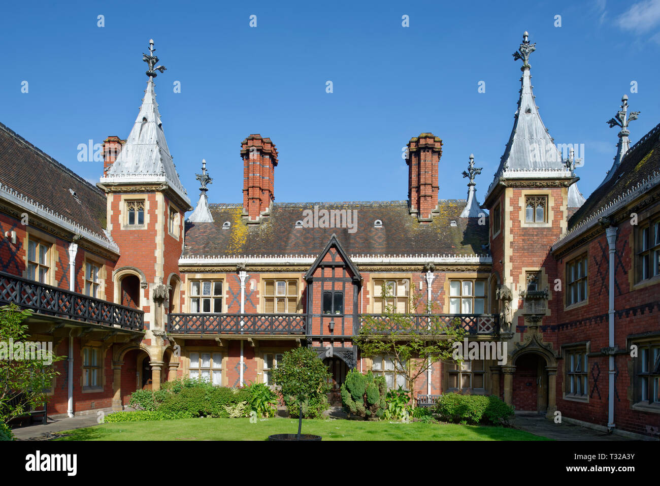 John Foster gli ospizi di carità, Colston Street, Bristol fondata 1483 Foto Stock