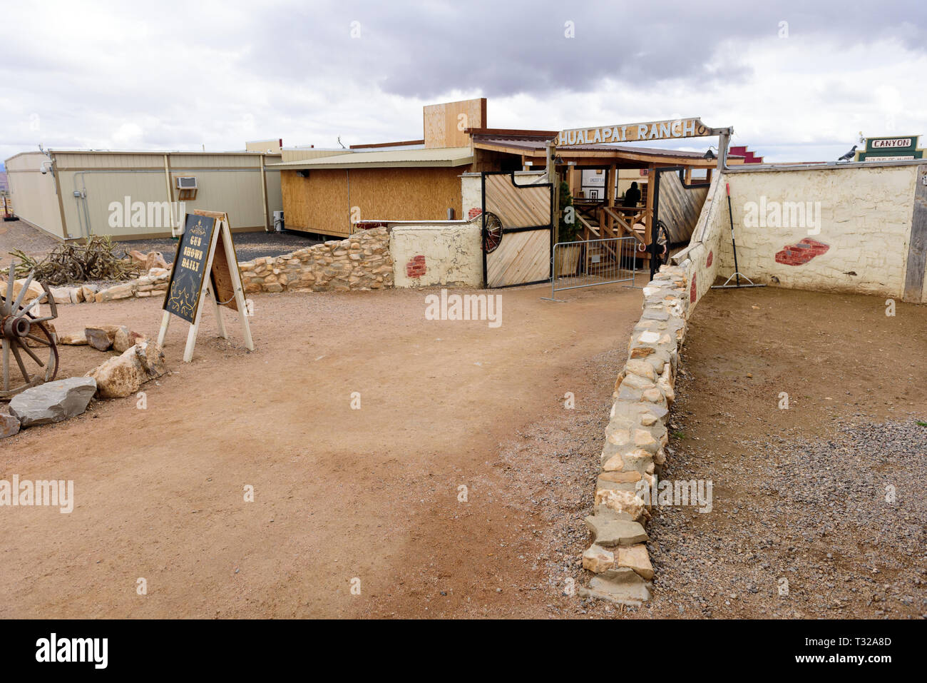 GRAND CANYON - 19 febbraio: Heritage Museum di Indiani Hualapai prenotazione presso West Rim del Grand Canyon il 19 febbraio 2017 nel Grand Canyon, AZ Foto Stock