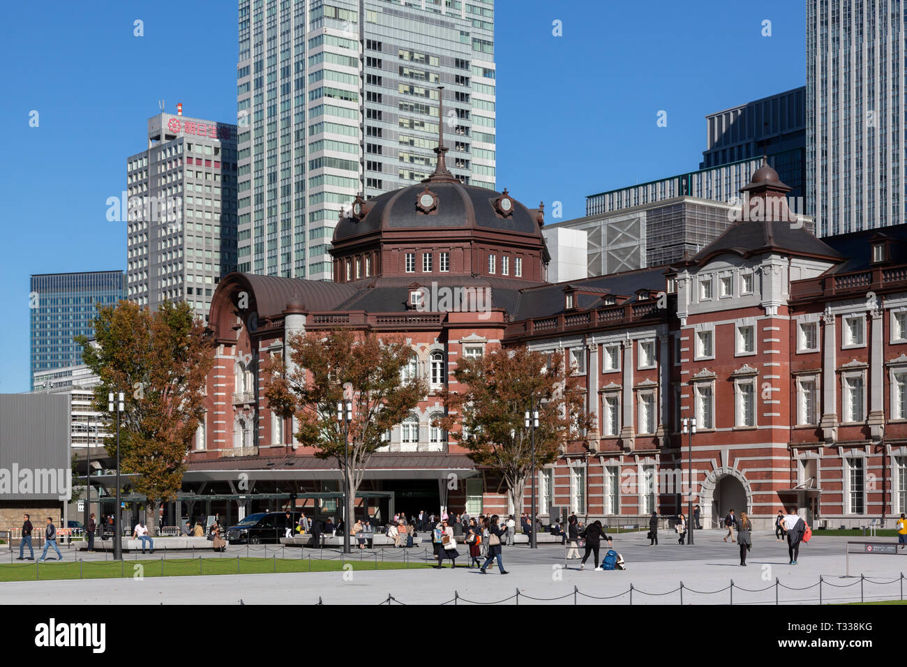 La stazione di Tokyo, Chiyoda City, Giappone Foto Stock