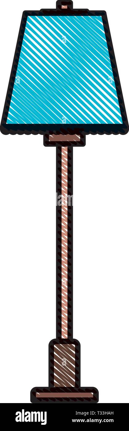 Casa lampada icona isolato Illustrazione Vettoriale