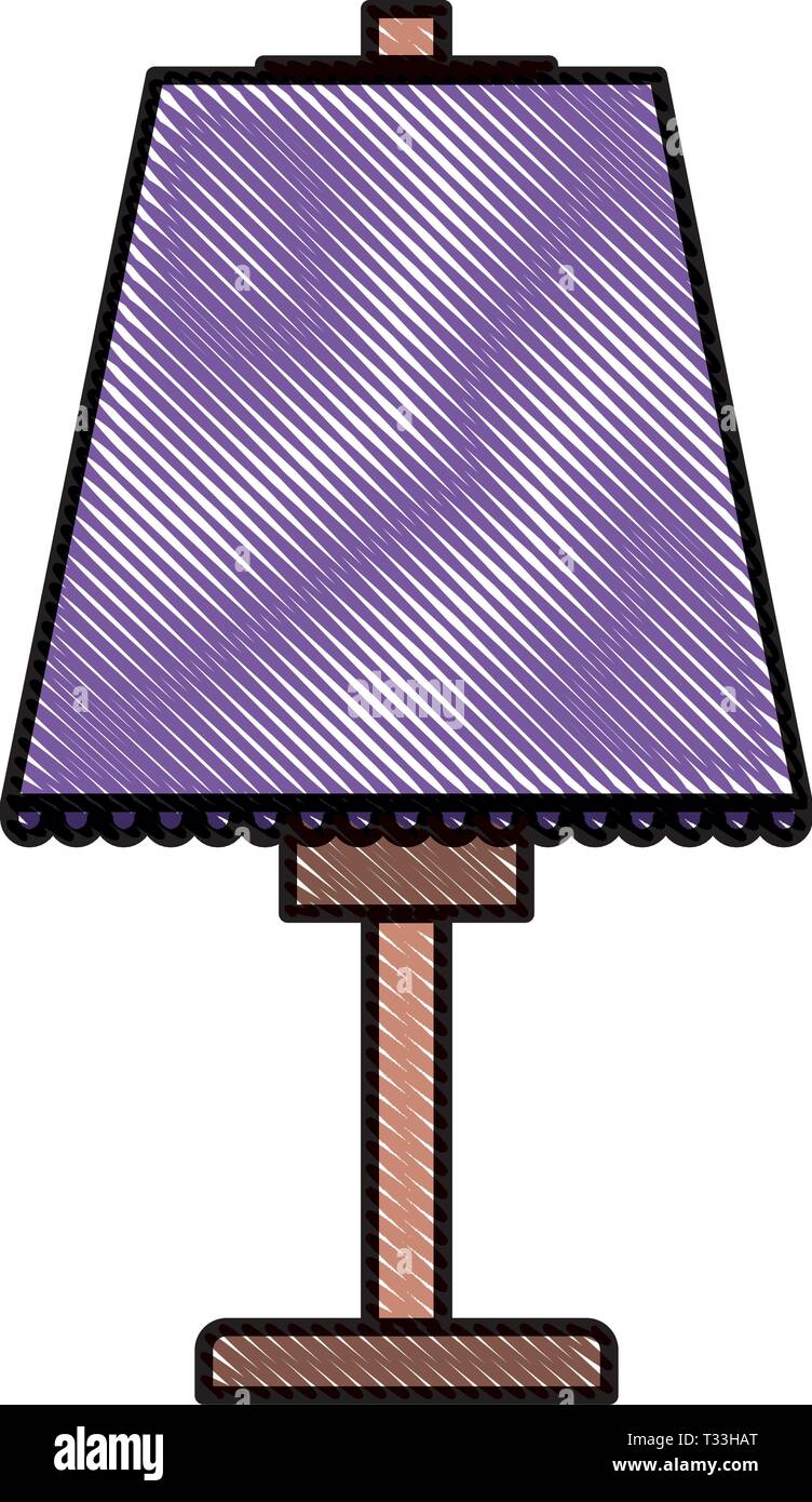 Casa lampada icona isolato Illustrazione Vettoriale