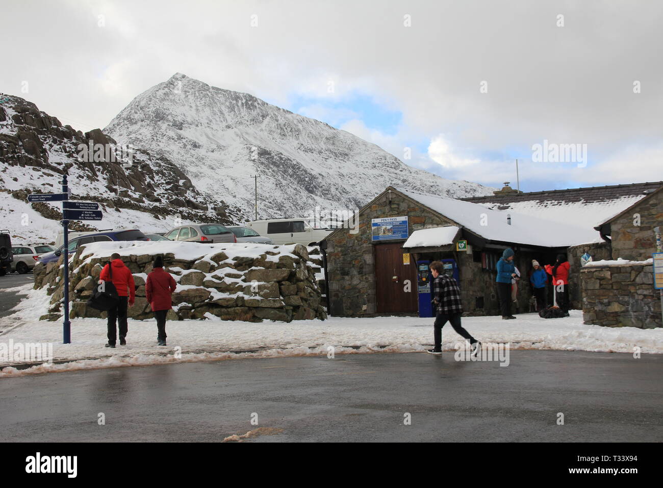 Horseshoe Pass Foto Stock