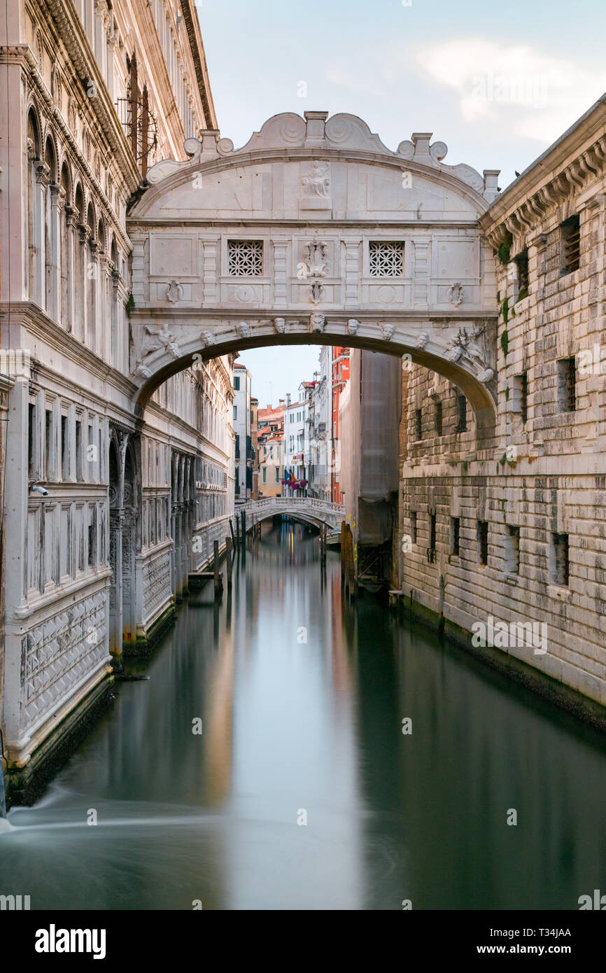 Ponte dei Sospiri, Venezia, Veneto, Italia Foto Stock
