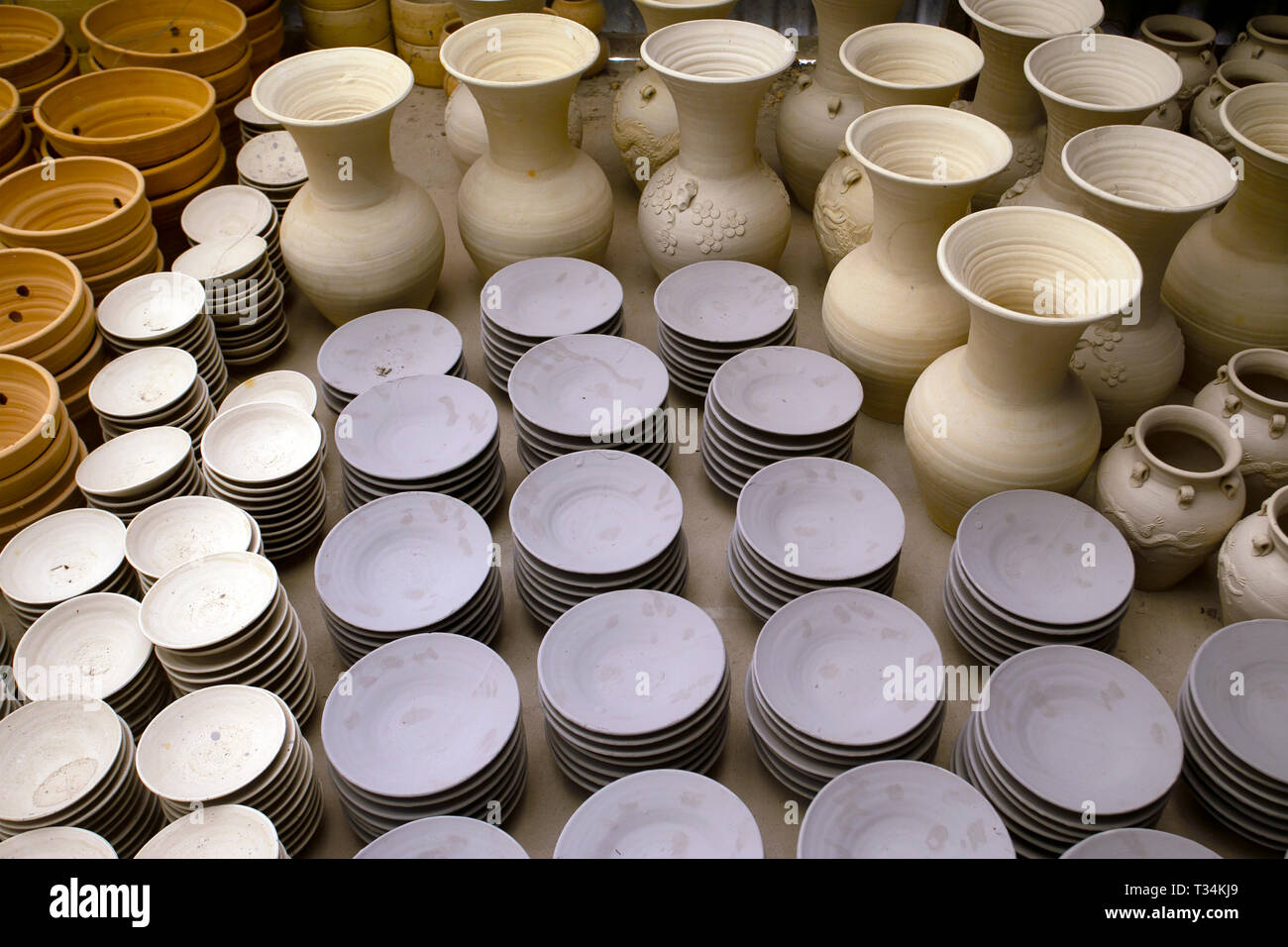 Close-up di ceramica, Indonesia Foto Stock