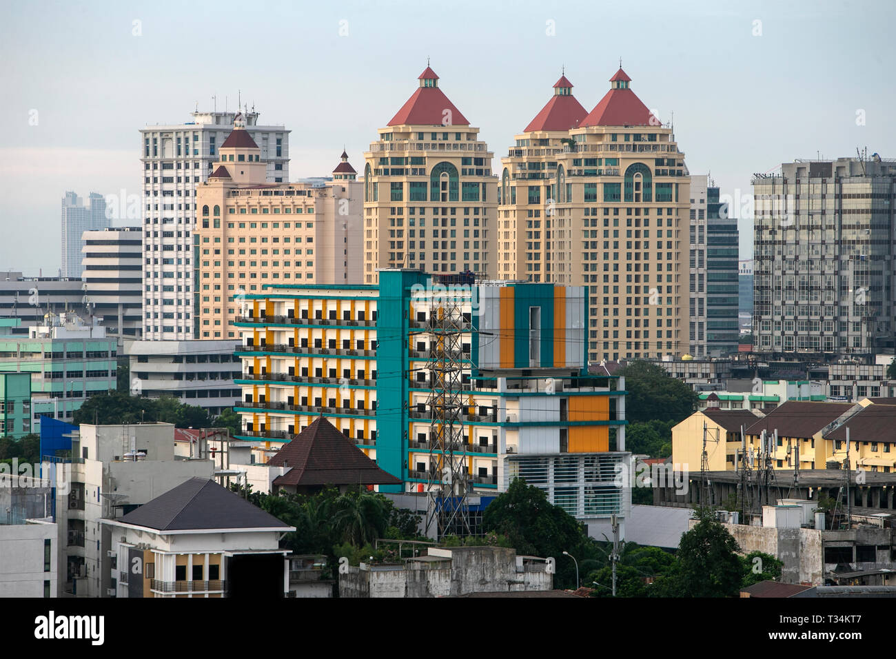 Cityscape, Jakarta, Indonesia Foto Stock