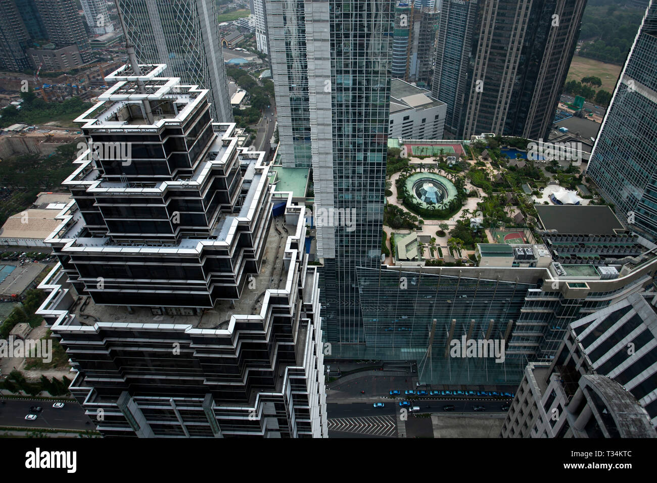 Cityscape, Jakarta, Indonesia Foto Stock