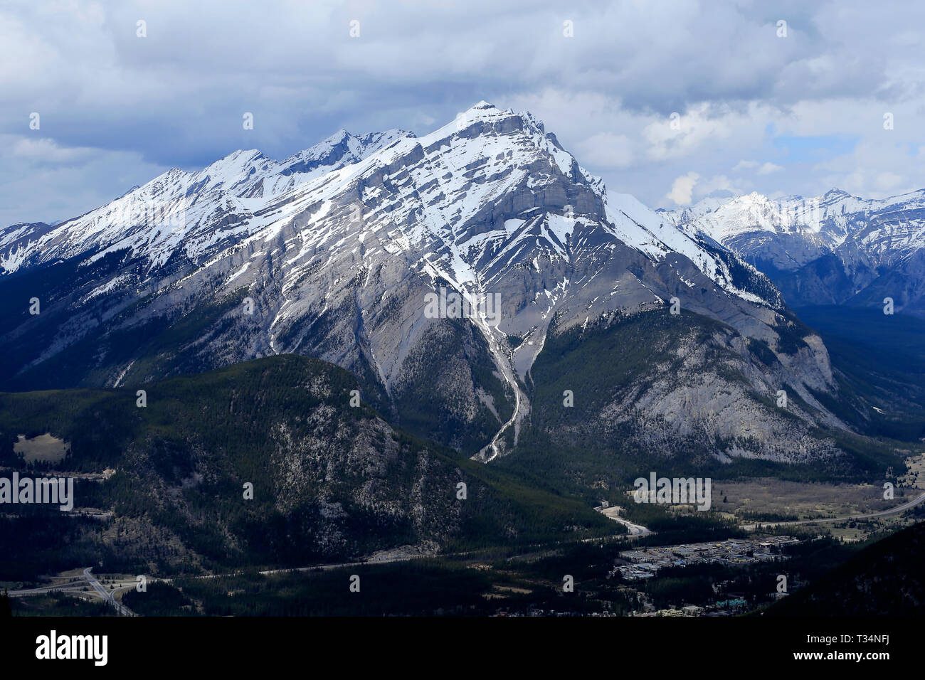 Canadian Rocky Mountains, Banff, Alberta, Canada Foto Stock