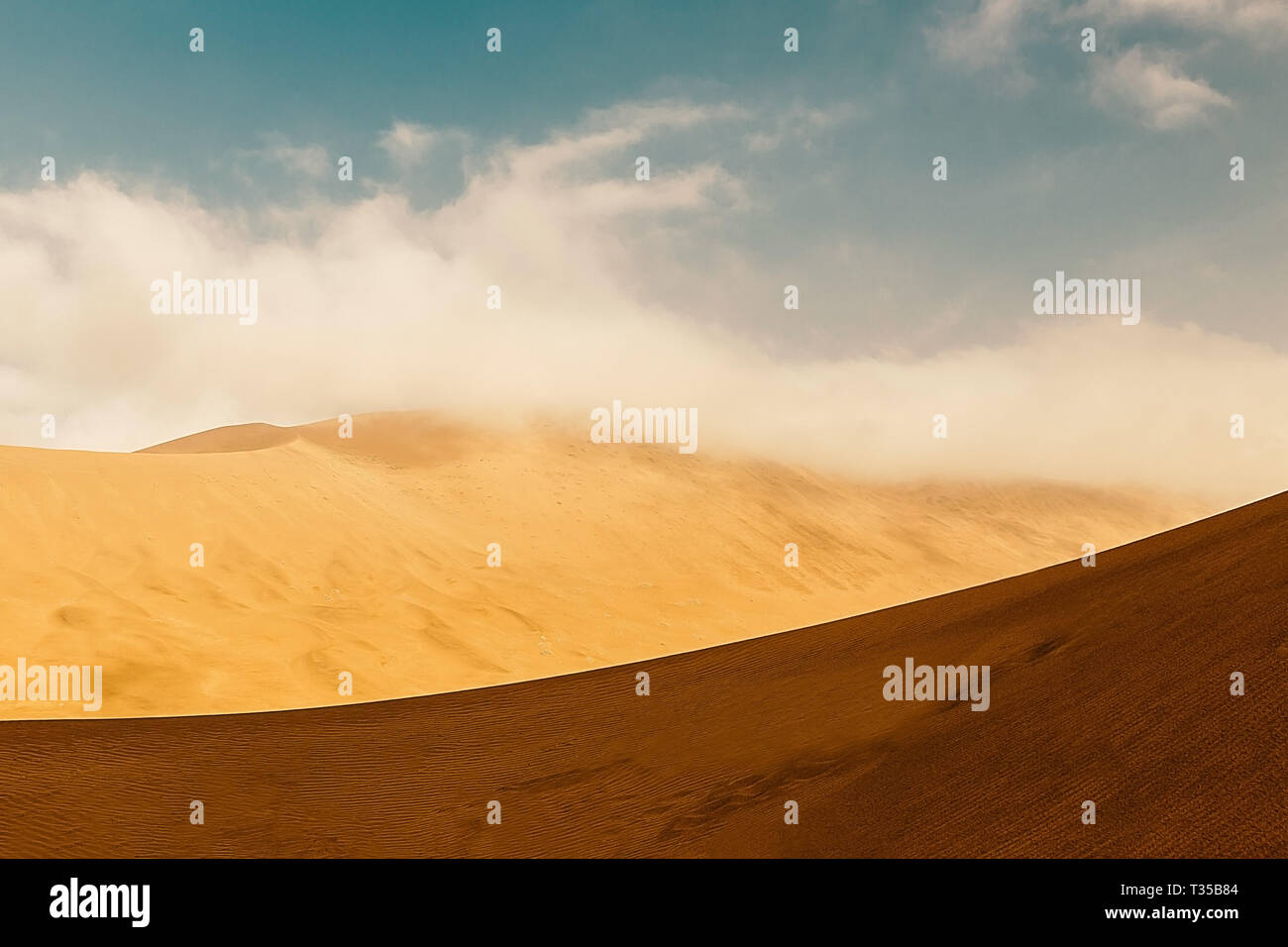 Dune del deserto II , Cina Foto Stock