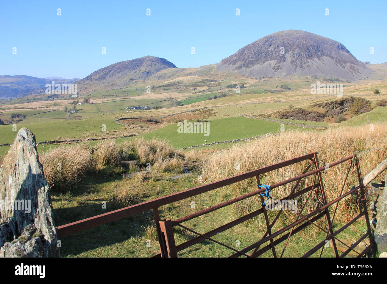 La crociera attraverso il Galles del Nord Foto Stock