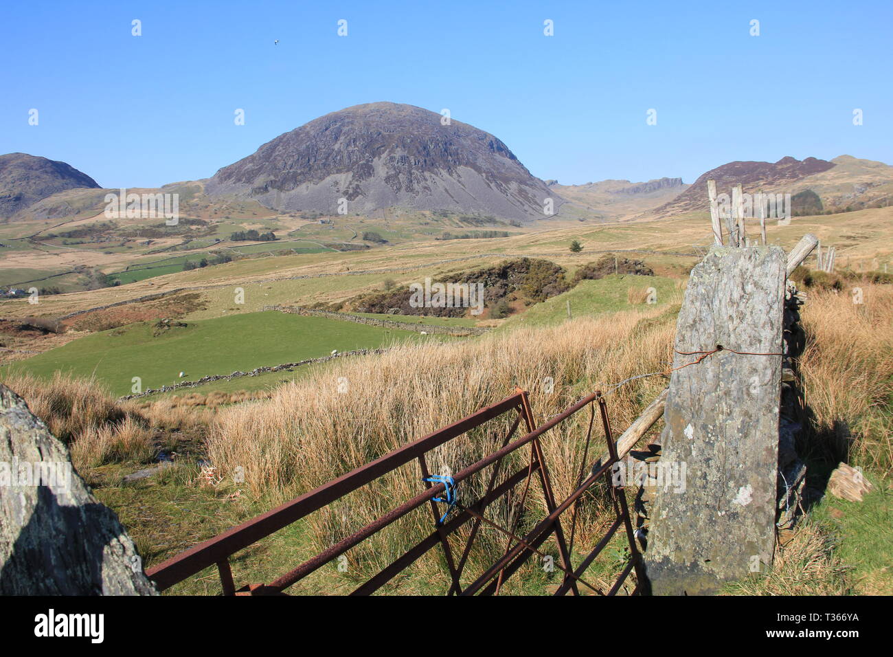 La crociera attraverso il Galles del Nord Foto Stock