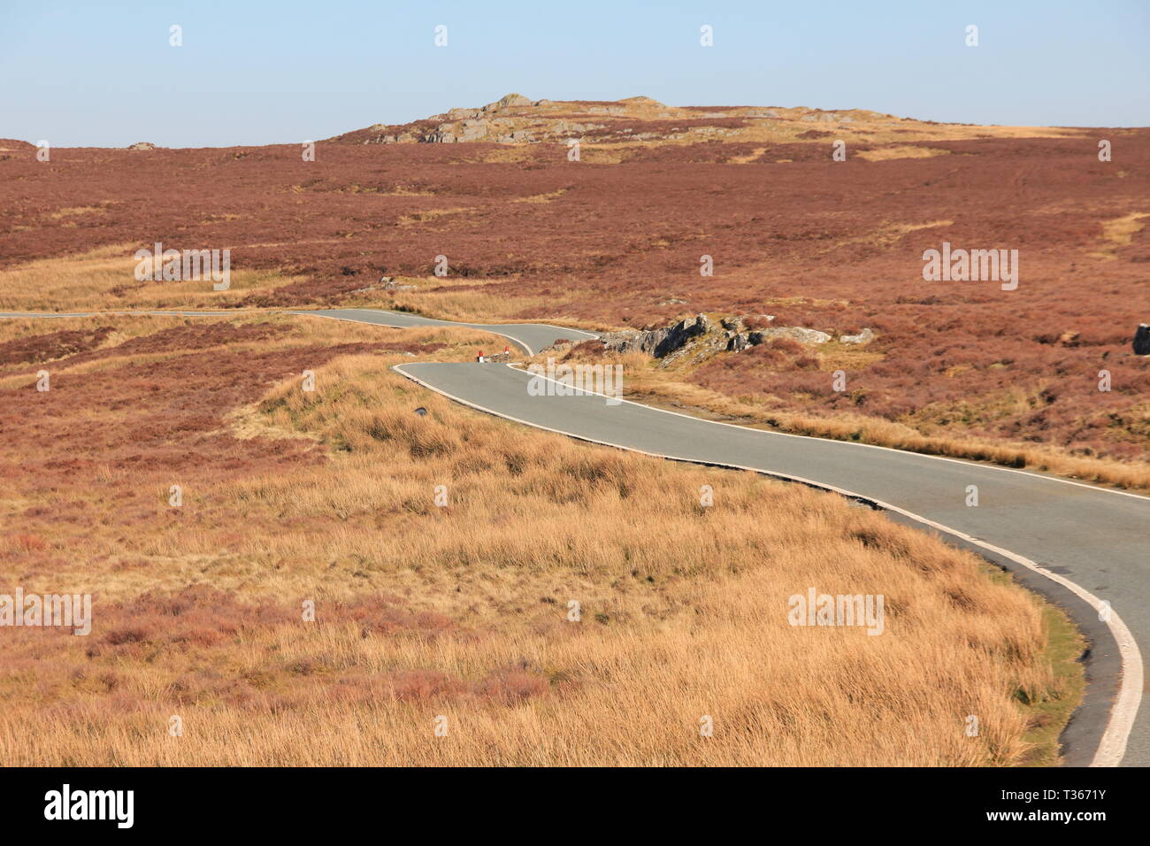 La crociera attraverso il Galles del Nord Foto Stock