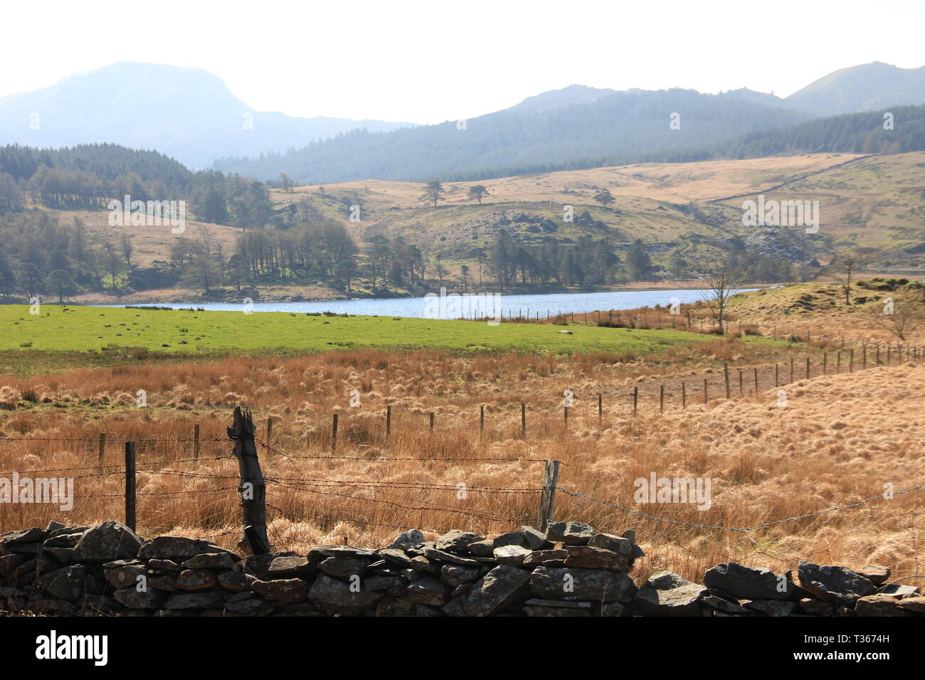 La crociera attraverso il Galles del Nord Foto Stock