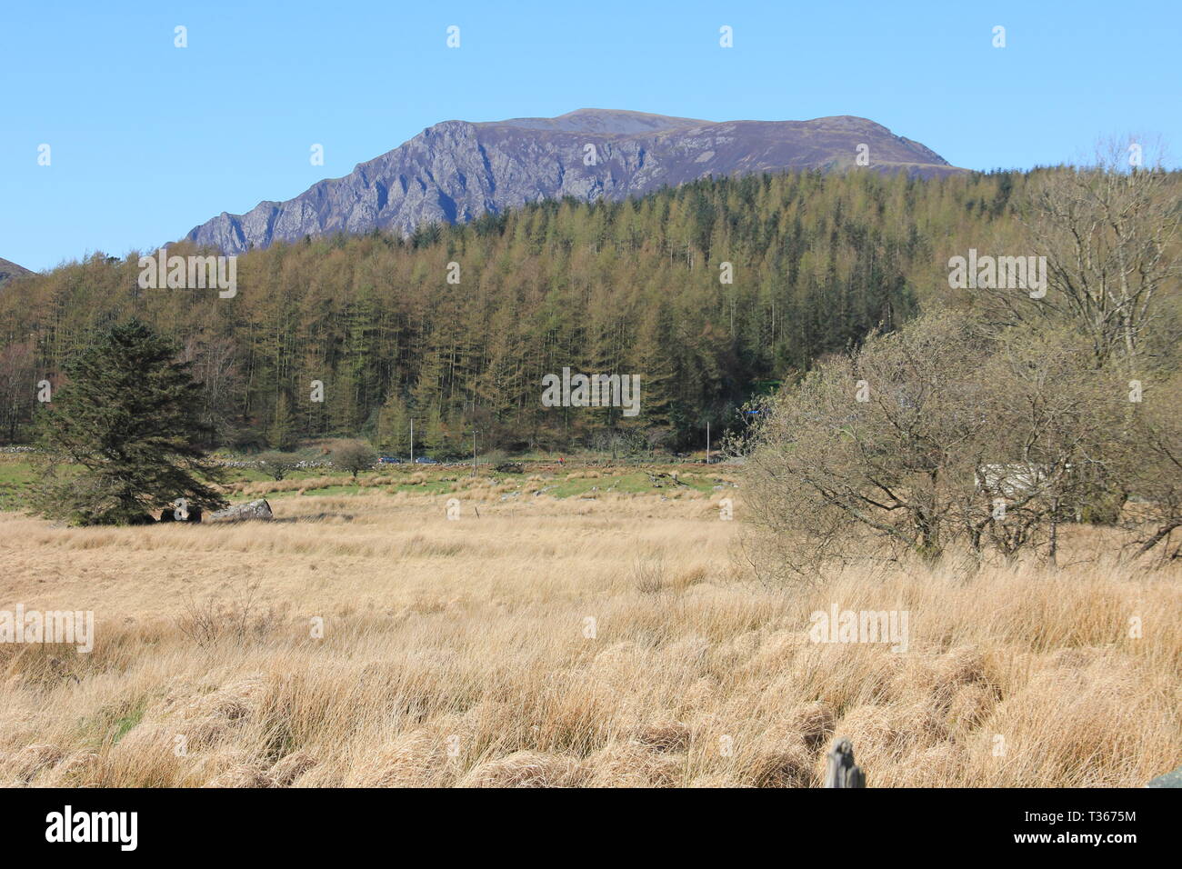 La crociera attraverso il Galles del Nord Foto Stock