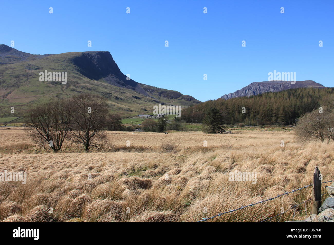 La crociera attraverso il Galles del Nord Foto Stock