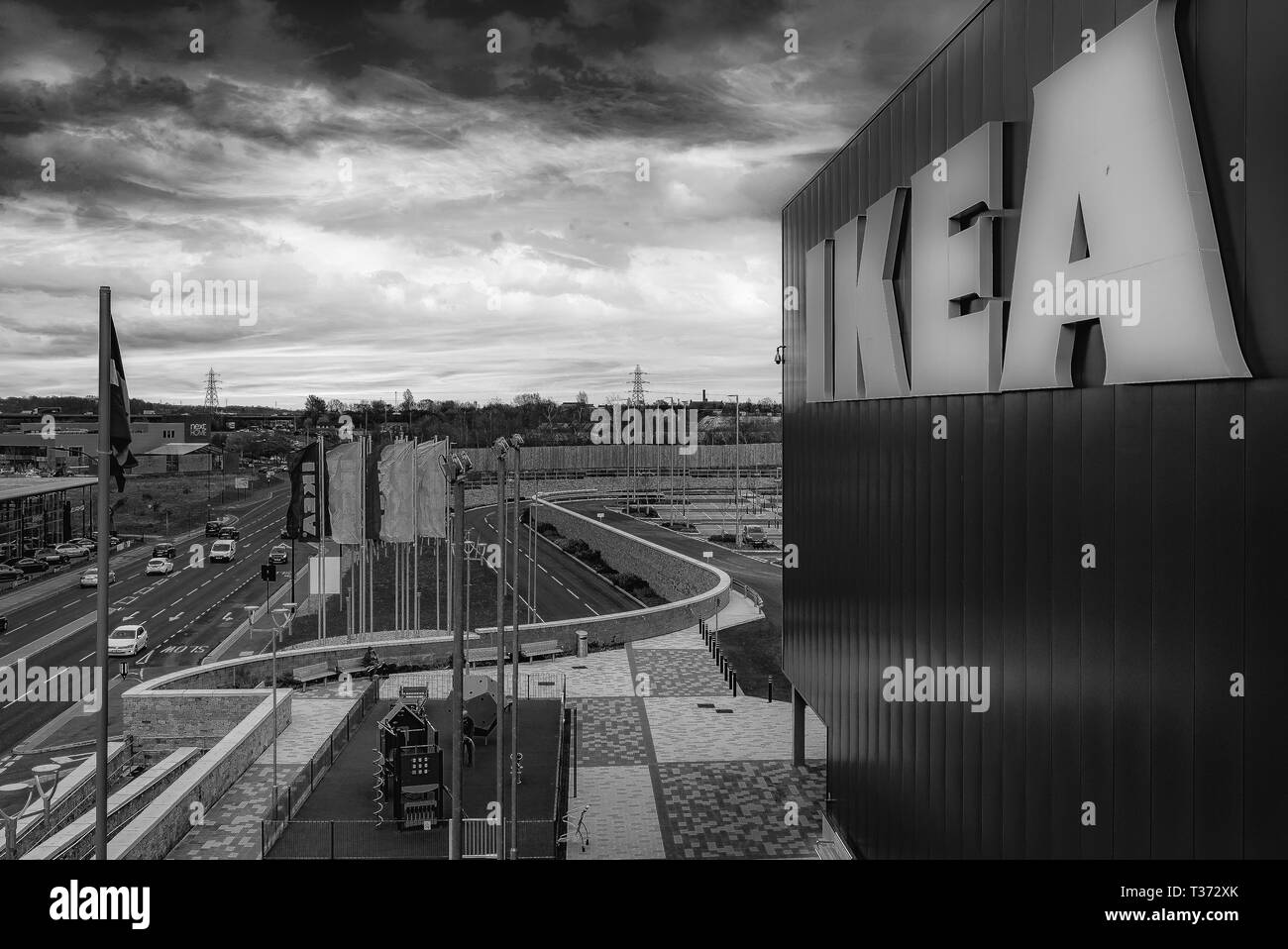 Ikea Sheffield Foto Stock