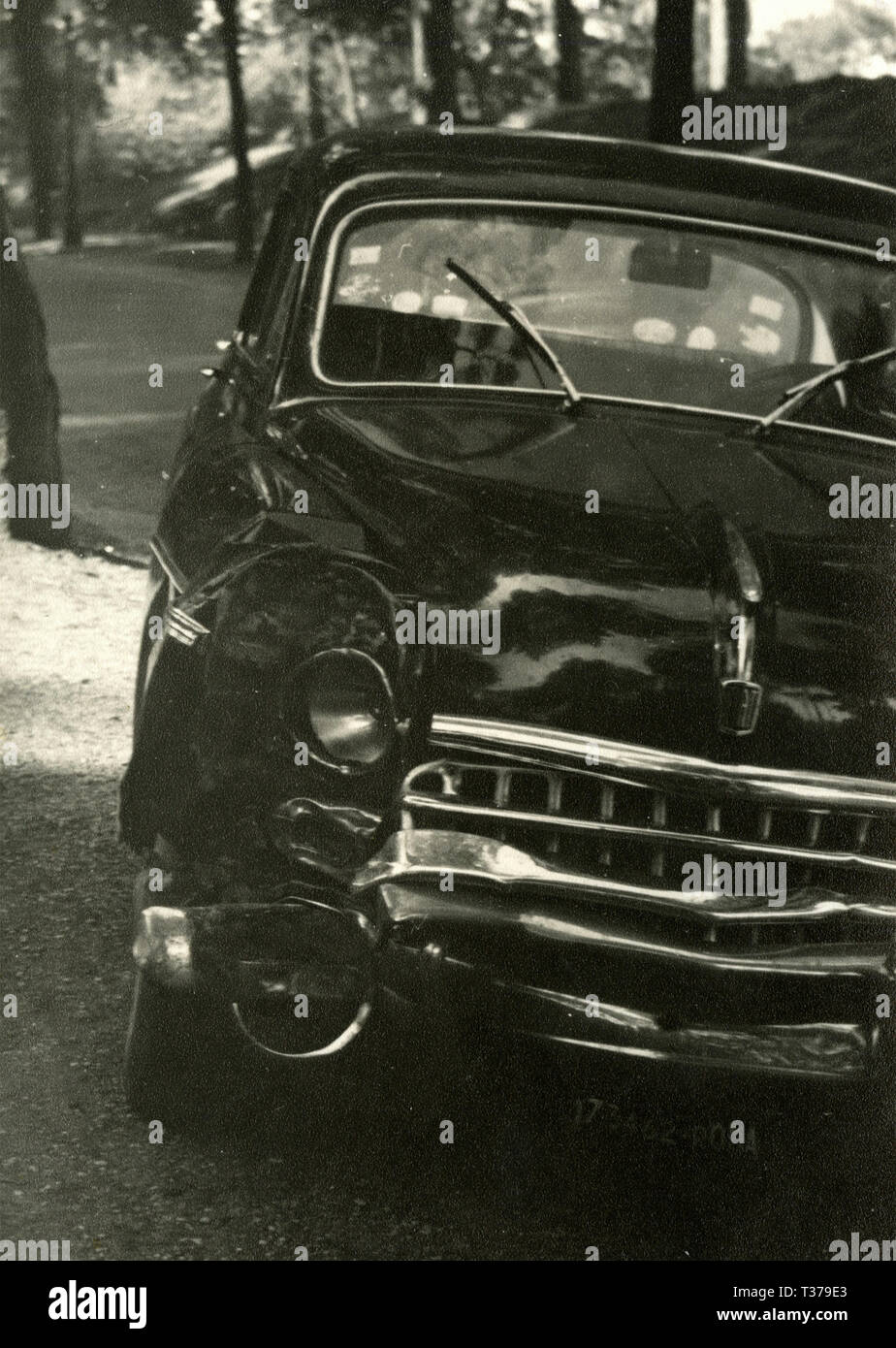 Ha rovinato la FIAT Auto, Italia degli anni sessanta Foto Stock