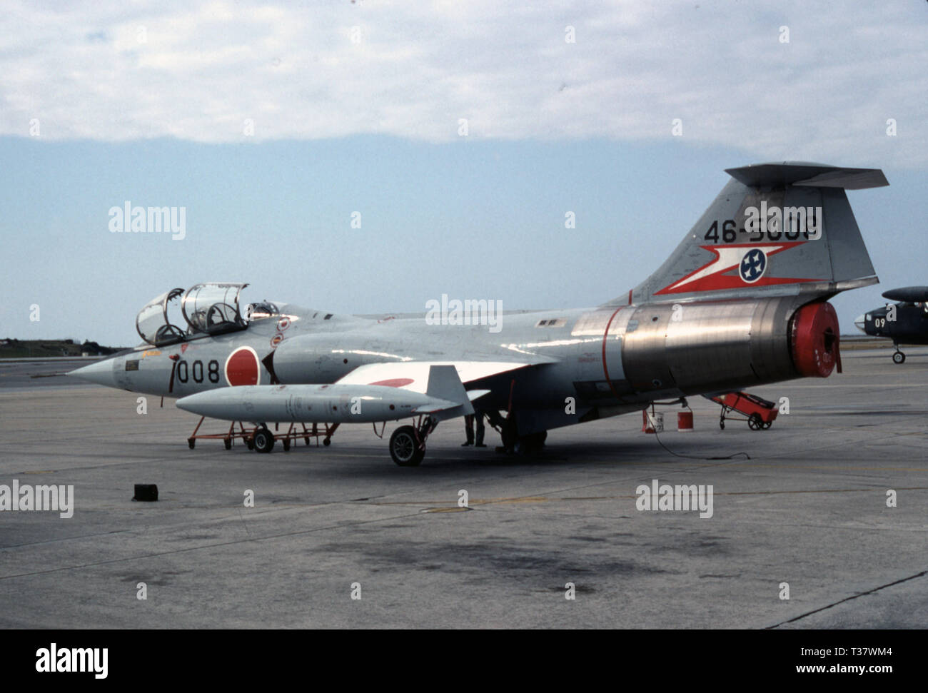 Japanische Luftwaffe JASDF Lockheed F-104DJ Starfighter Foto Stock