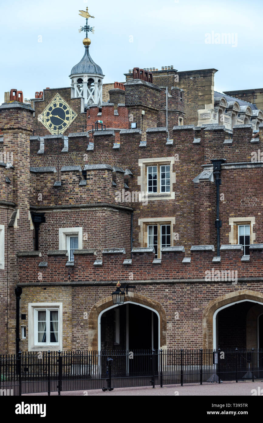 Il St James's Palace di Londra, Sabato, 23 marzo 2019.Foto: David Rowland / One-Image.com Foto Stock