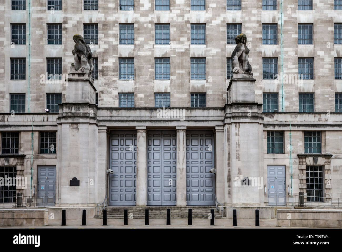 Ministero della Difesa Building, Londra, Sabato, 23 marzo 2019.Foto: David Rowland / One-Image.com Foto Stock