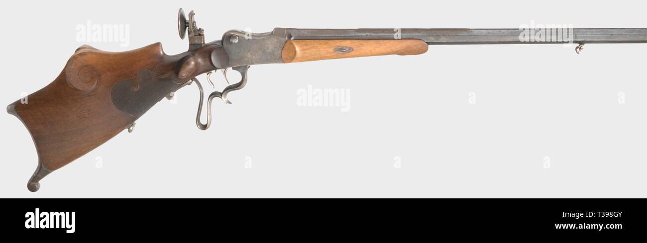 Civile bracci lungo, sistemi moderni, stock intero sistema fucile Martini, numero 1337, calibro 8,15 x 46, il numero 1337, Additional-Rights-Clearance-Info-Not-Available Foto Stock Civile bracci lungo, sistemi moderni, stock intero sistema fucile Martini, numero 1337, calibro 8,15 x 46, il numero 1337, Additional-Rights-Clearance-Info-Not-Available Foto Stock