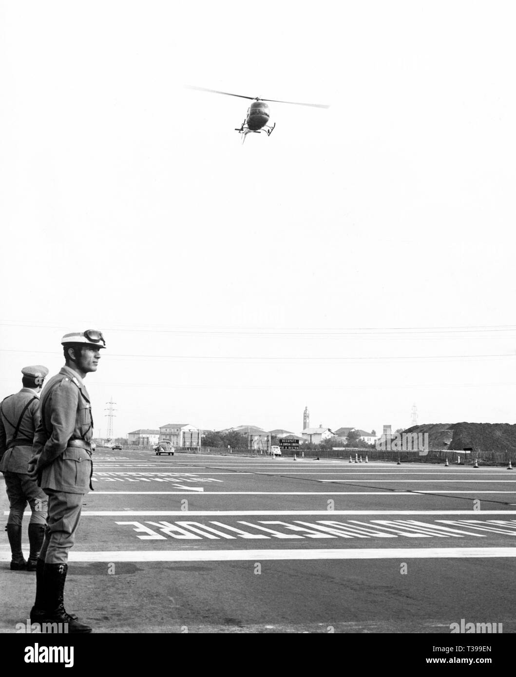 Autostrada poliziotti, 1965 Foto Stock