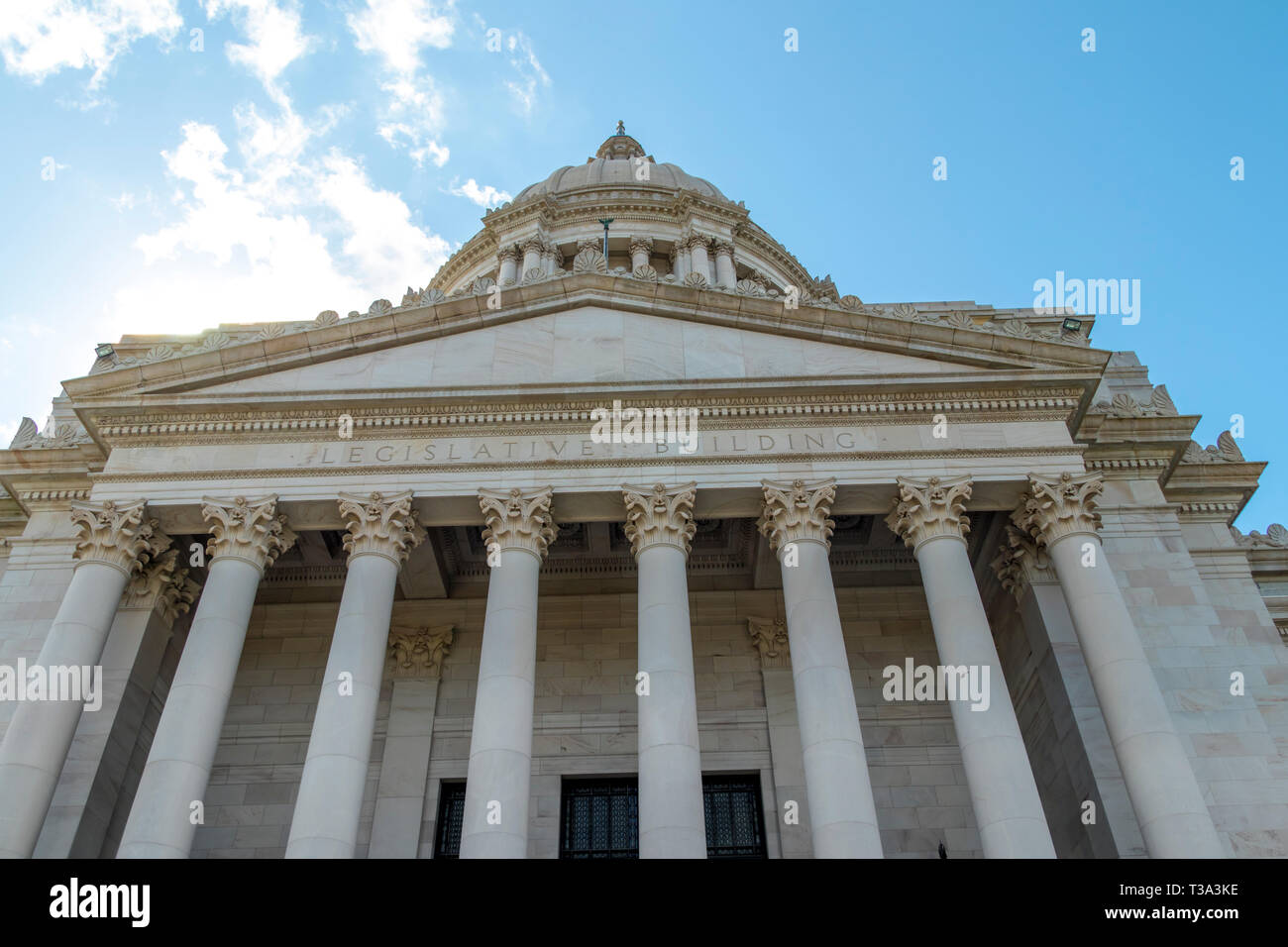 Washington State Capitol o Legislative Building in Olympia, Washington. Foto Stock